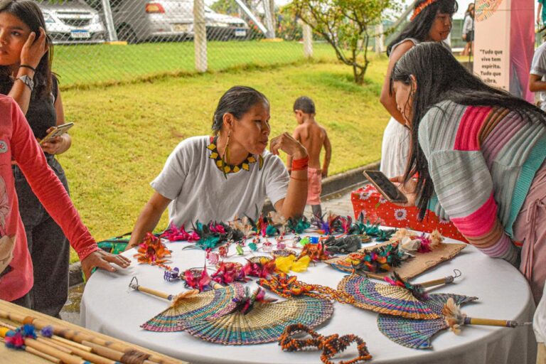 Evento Jornada Ancestral, em comemoração aos 15 anos da Estação Conhecimento Serra. Foto de Naira Pinudo 04