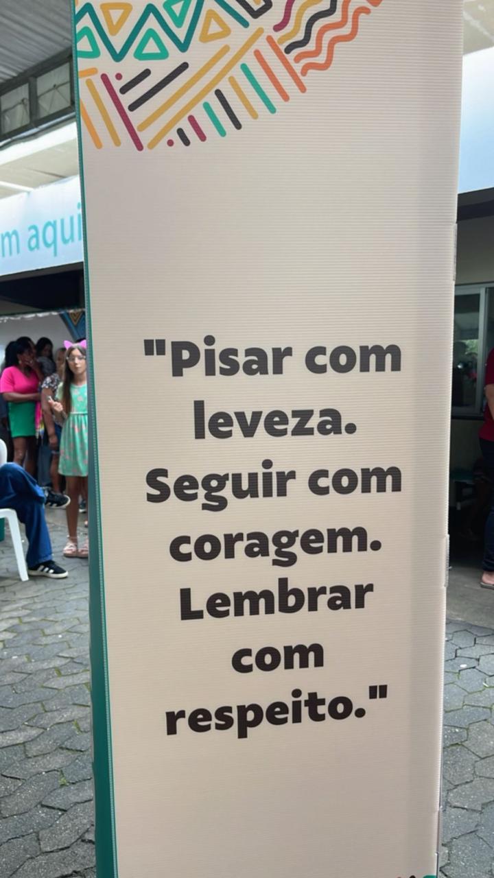 Evento Jornada Ancestral, em comemoração aos 15 anos da Estação Conhecimento Serra. Foto de Naira Pinudo
