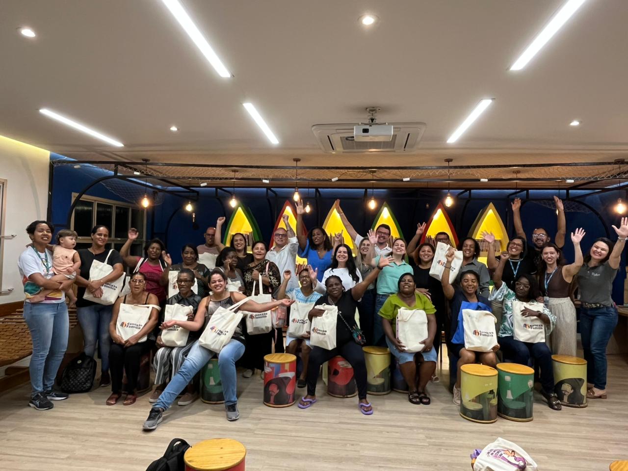 Estação Conhecimento Serra recebe aula inaugural da primeira turma da EJA