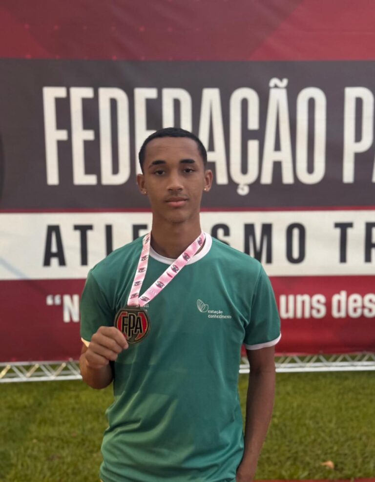 Educando de atletismo Josué Alves Menezes