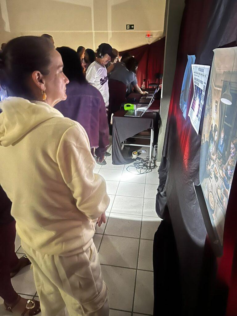 Encontro dos grupos reflexivos Ser Mulher e Papo de Homem na Estação Conhecimento Serra 03